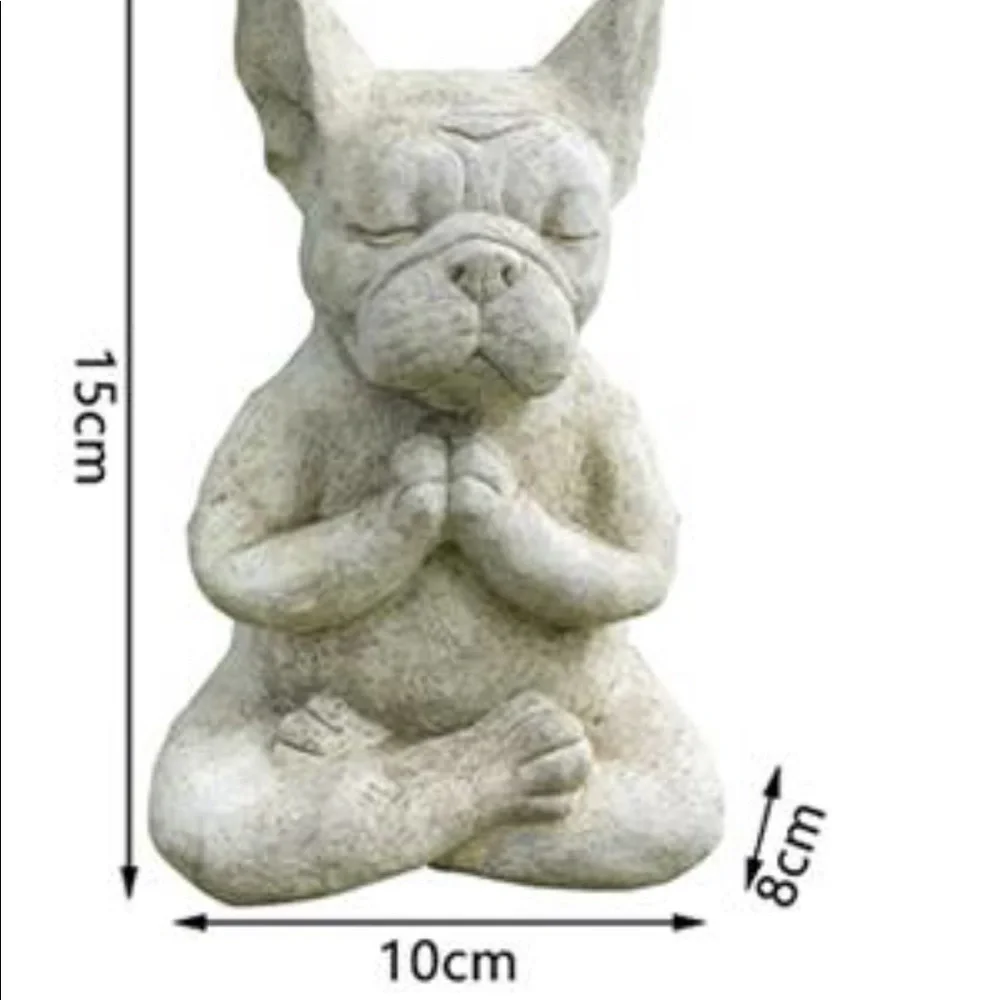 HOST PICK French bulldog home decor statue - Picture 3 of 10